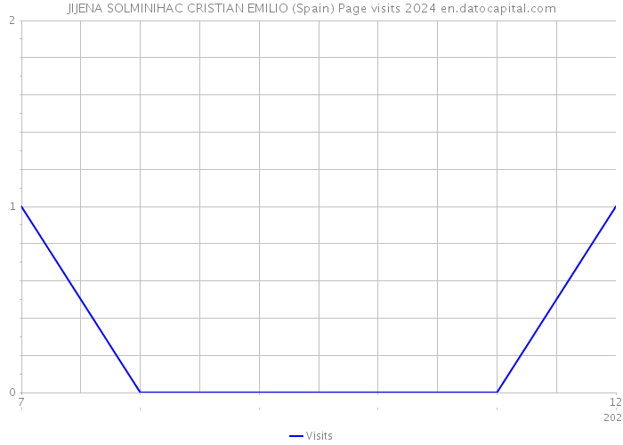 JIJENA SOLMINIHAC CRISTIAN EMILIO (Spain) Page visits 2024 