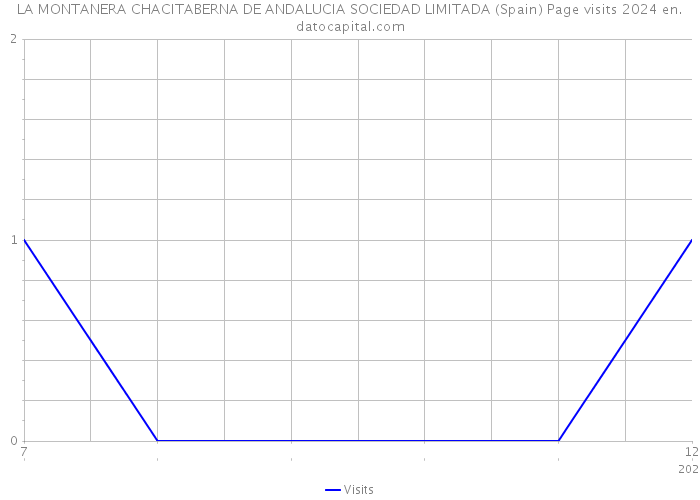 LA MONTANERA CHACITABERNA DE ANDALUCIA SOCIEDAD LIMITADA (Spain) Page visits 2024 