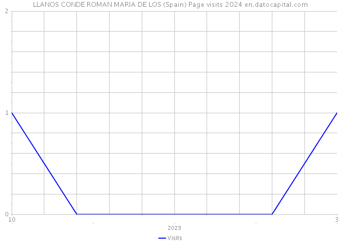 LLANOS CONDE ROMAN MARIA DE LOS (Spain) Page visits 2024 