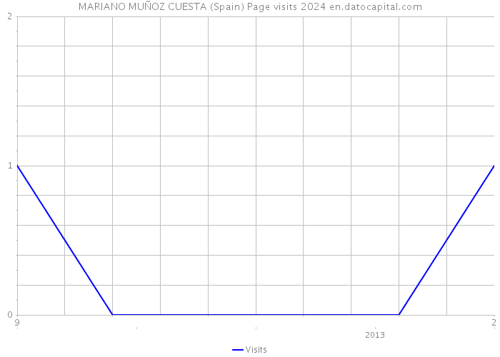 MARIANO MUÑOZ CUESTA (Spain) Page visits 2024 