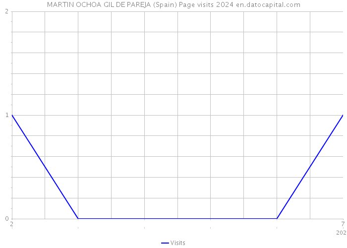 MARTIN OCHOA GIL DE PAREJA (Spain) Page visits 2024 