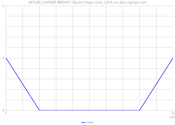MIGUEL DARDER BERNAT (Spain) Page visits 2024 
