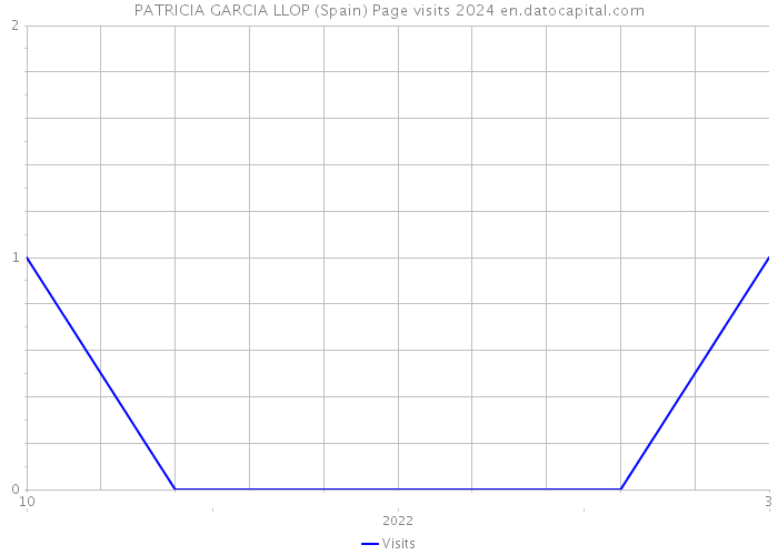 PATRICIA GARCIA LLOP (Spain) Page visits 2024 