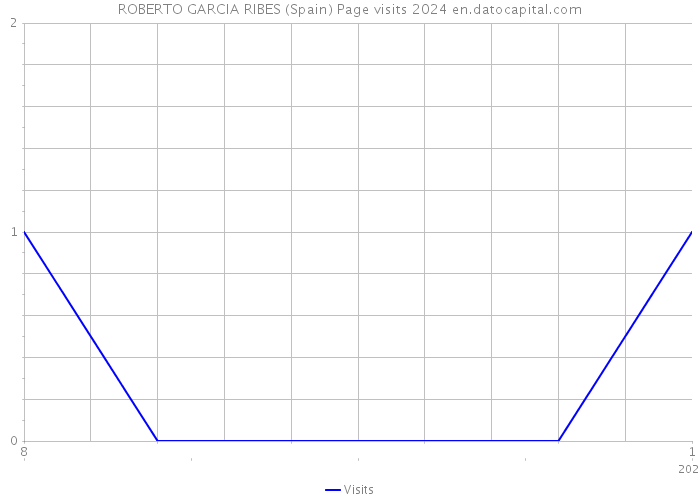 ROBERTO GARCIA RIBES (Spain) Page visits 2024 