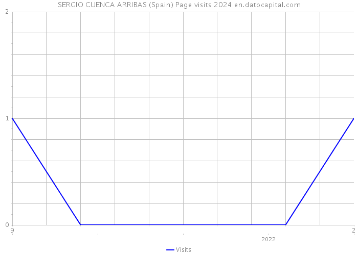 SERGIO CUENCA ARRIBAS (Spain) Page visits 2024 
