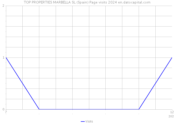 TOP PROPERTIES MARBELLA SL (Spain) Page visits 2024 