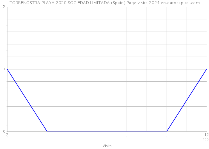 TORRENOSTRA PLAYA 2020 SOCIEDAD LIMITADA (Spain) Page visits 2024 