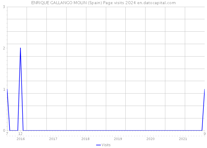 ENRIQUE GALLANGO MOLIN (Spain) Page visits 2024 