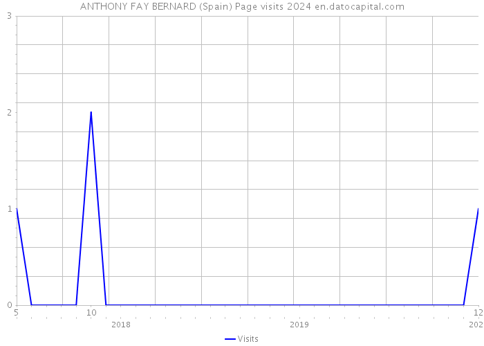ANTHONY FAY BERNARD (Spain) Page visits 2024 