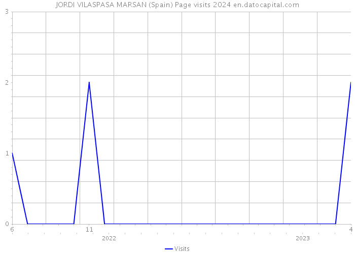 JORDI VILASPASA MARSAN (Spain) Page visits 2024 