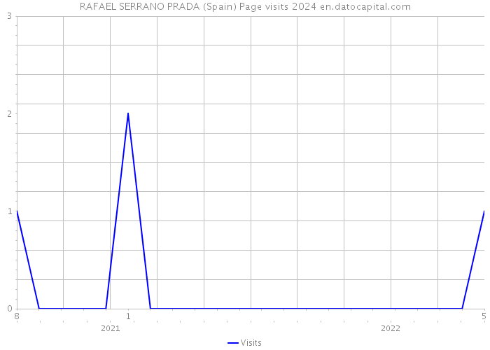RAFAEL SERRANO PRADA (Spain) Page visits 2024 