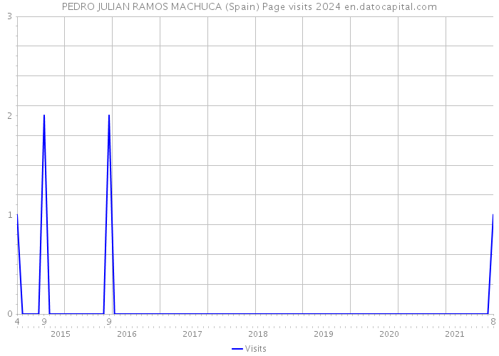 PEDRO JULIAN RAMOS MACHUCA (Spain) Page visits 2024 