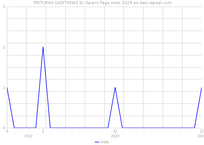  FRITURAS GADITANAS SL (Spain) Page visits 2024 