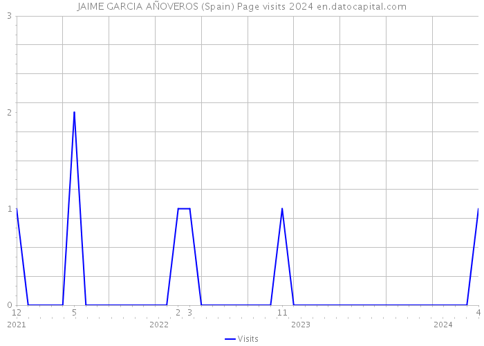 JAIME GARCIA AÑOVEROS (Spain) Page visits 2024 