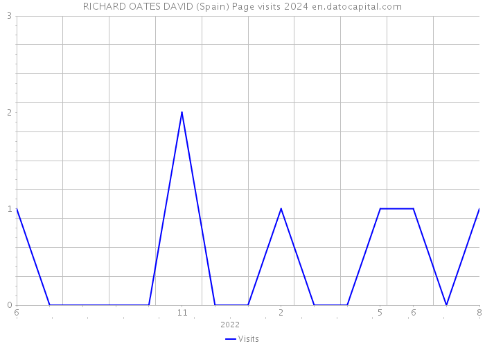 RICHARD OATES DAVID (Spain) Page visits 2024 