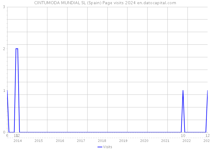 CINTUMODA MUNDIAL SL (Spain) Page visits 2024 