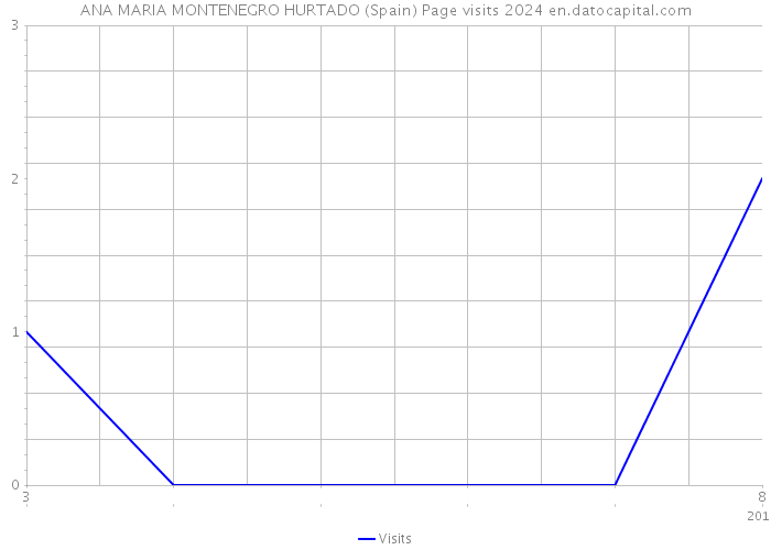 ANA MARIA MONTENEGRO HURTADO (Spain) Page visits 2024 