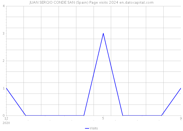 JUAN SERGIO CONDE SAN (Spain) Page visits 2024 