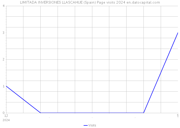 LIMITADA INVERSIONES LLASCAHUE (Spain) Page visits 2024 