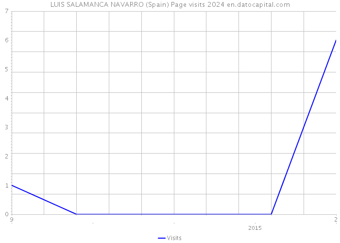 LUIS SALAMANCA NAVARRO (Spain) Page visits 2024 
