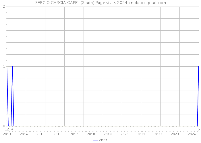 SERGIO GARCIA CAPEL (Spain) Page visits 2024 