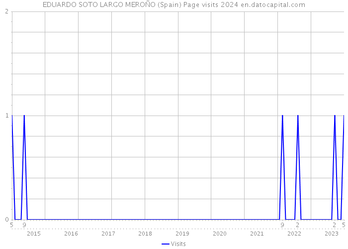 EDUARDO SOTO LARGO MEROÑO (Spain) Page visits 2024 