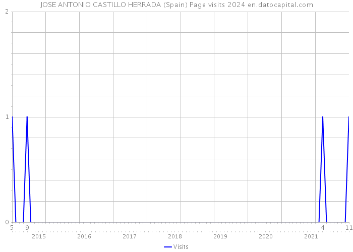 JOSE ANTONIO CASTILLO HERRADA (Spain) Page visits 2024 