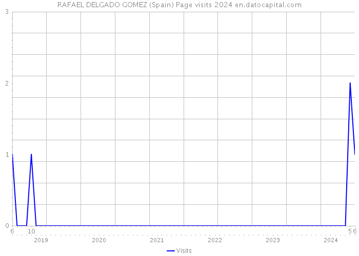RAFAEL DELGADO GOMEZ (Spain) Page visits 2024 