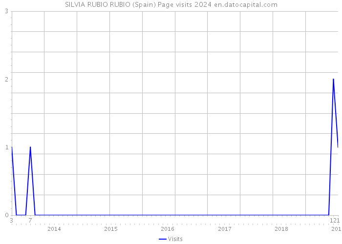 SILVIA RUBIO RUBIO (Spain) Page visits 2024 