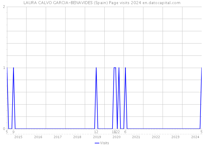 LAURA CALVO GARCIA-BENAVIDES (Spain) Page visits 2024 