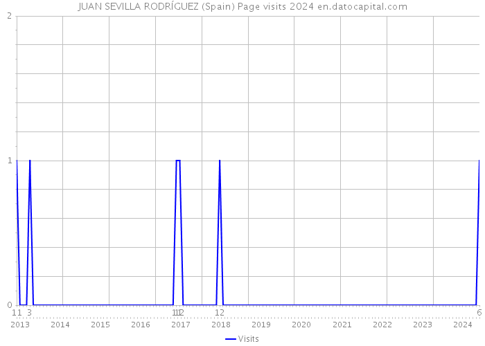 JUAN SEVILLA RODRÍGUEZ (Spain) Page visits 2024 