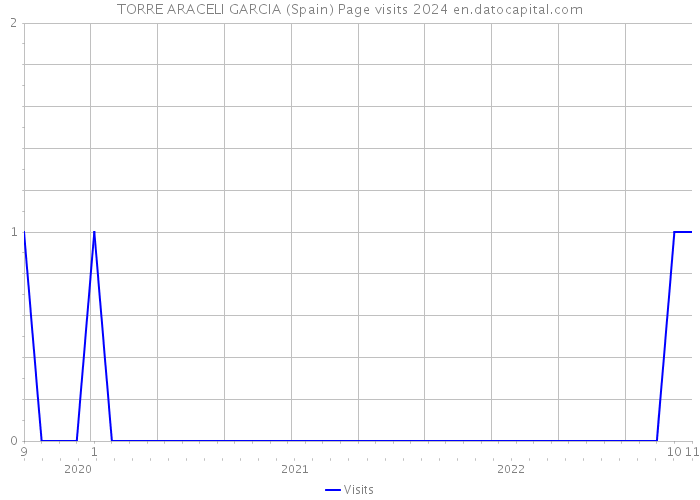 TORRE ARACELI GARCIA (Spain) Page visits 2024 