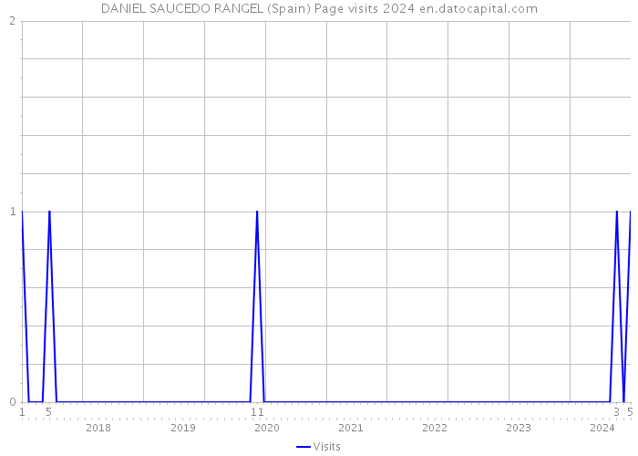 DANIEL SAUCEDO RANGEL (Spain) Page visits 2024 