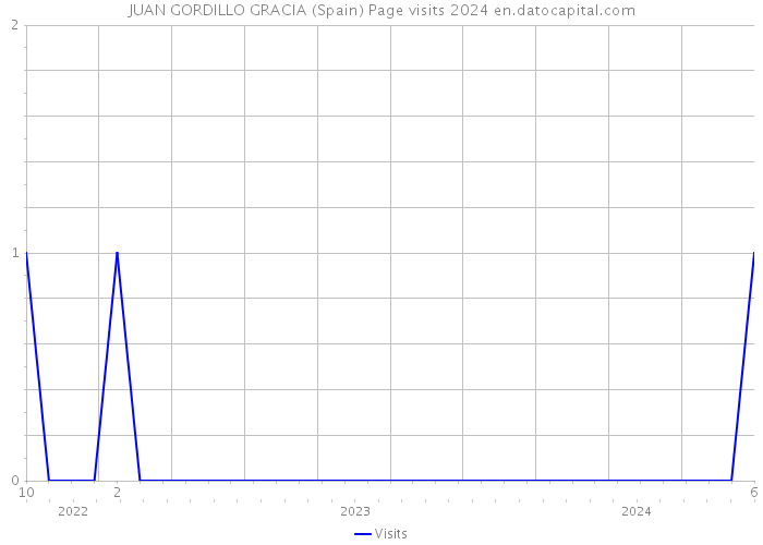 JUAN GORDILLO GRACIA (Spain) Page visits 2024 