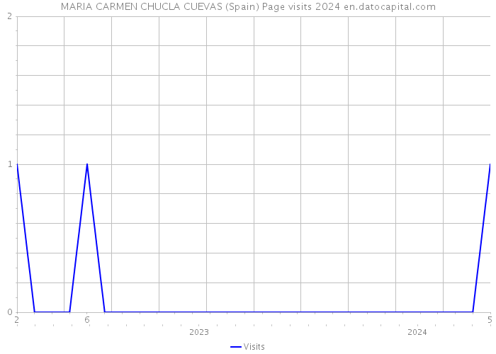 MARIA CARMEN CHUCLA CUEVAS (Spain) Page visits 2024 