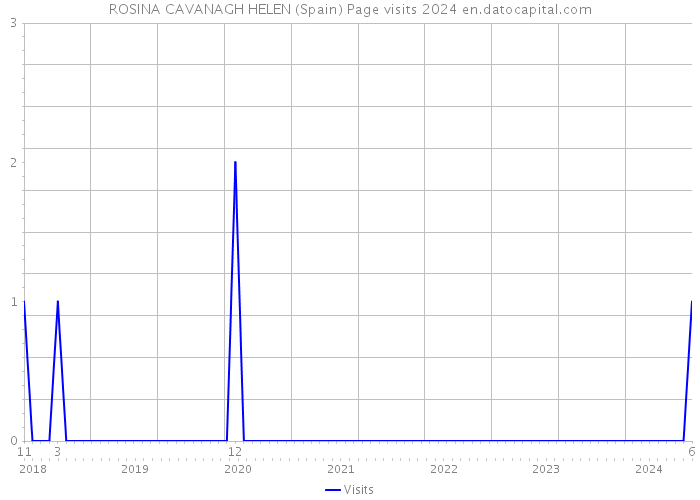 ROSINA CAVANAGH HELEN (Spain) Page visits 2024 