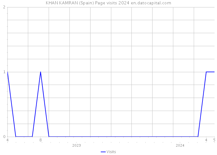 KHAN KAMRAN (Spain) Page visits 2024 