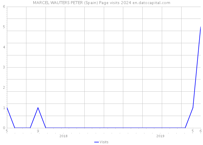 MARCEL WAUTERS PETER (Spain) Page visits 2024 
