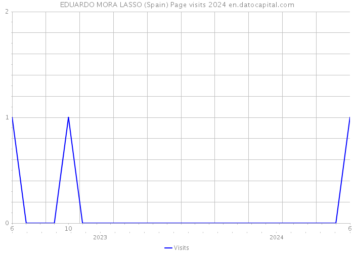 EDUARDO MORA LASSO (Spain) Page visits 2024 