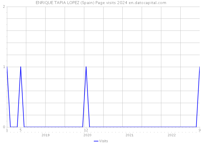 ENRIQUE TAPIA LOPEZ (Spain) Page visits 2024 