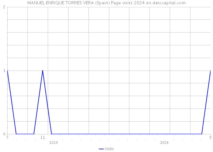 MANUEL ENRIQUE TORRES VERA (Spain) Page visits 2024 