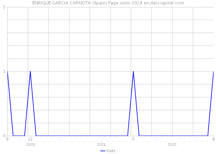 ENRIQUE GARCIA CARNOTA (Spain) Page visits 2024 
