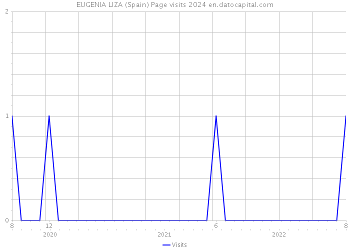 EUGENIA LIZA (Spain) Page visits 2024 