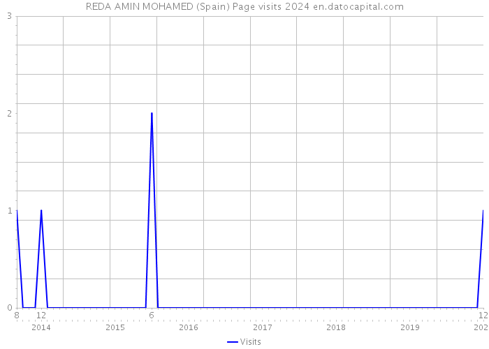 REDA AMIN MOHAMED (Spain) Page visits 2024 