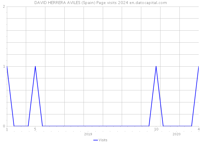 DAVID HERRERA AVILES (Spain) Page visits 2024 