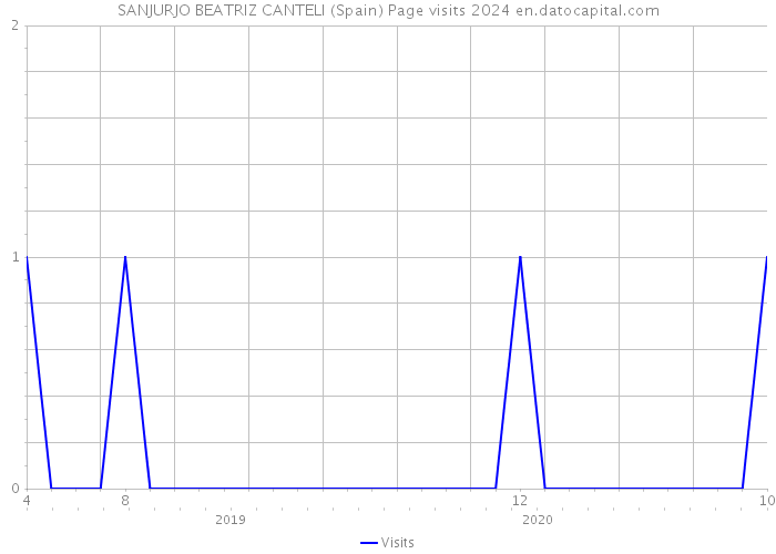 SANJURJO BEATRIZ CANTELI (Spain) Page visits 2024 