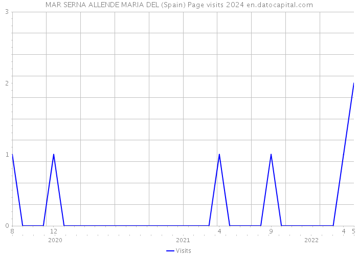 MAR SERNA ALLENDE MARIA DEL (Spain) Page visits 2024 