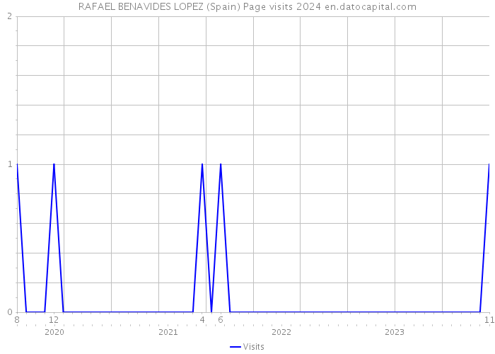 RAFAEL BENAVIDES LOPEZ (Spain) Page visits 2024 