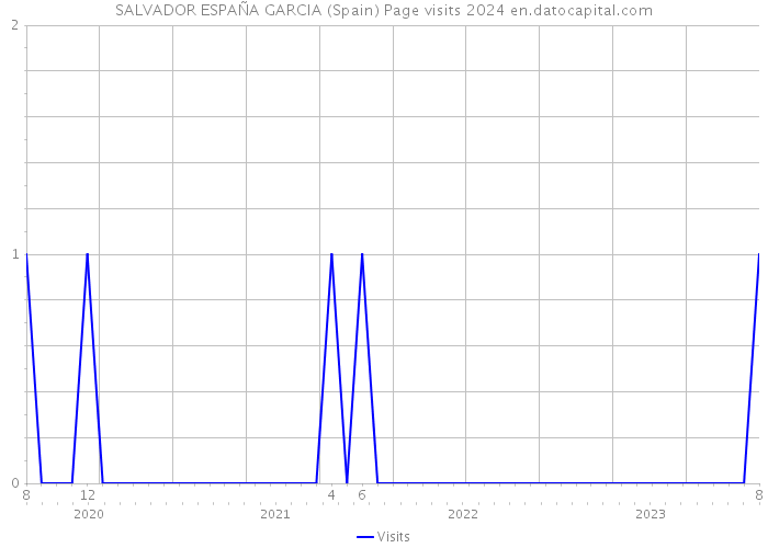 SALVADOR ESPAÑA GARCIA (Spain) Page visits 2024 