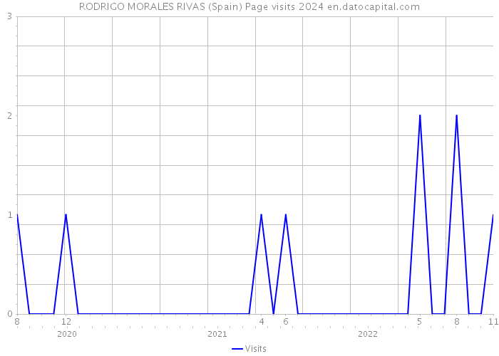 RODRIGO MORALES RIVAS (Spain) Page visits 2024 
